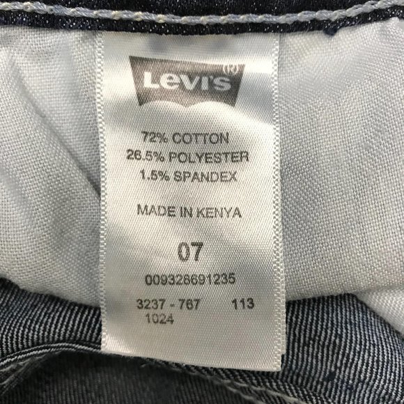 Levi’s Midi Short Cuffed Shorts 7 - Picture 5 of 8